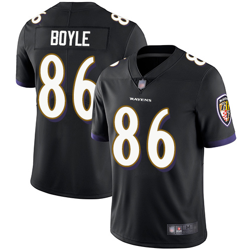 Baltimore Ravens Limited Black Men Nick Boyle Alternate Jersey NFL Football #86 Vapor Untouchable